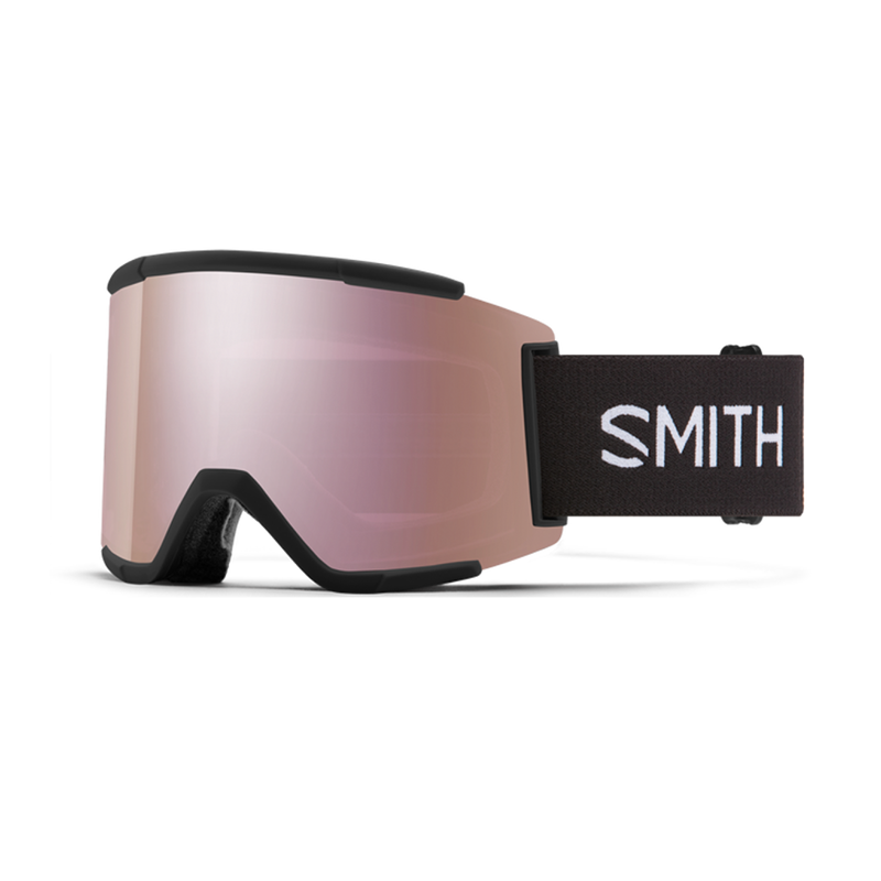 Smith Smith Squad XL Black W/ Sun Black Gold Mirror