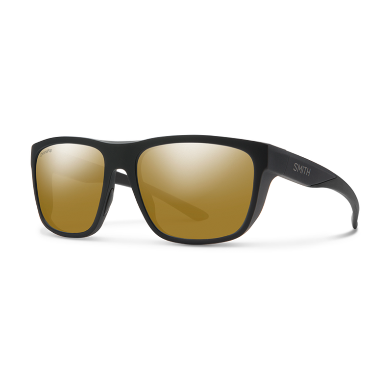 Smith Smith Barra - Matte Black W/ChromaPop Polarized Bronze Mirror