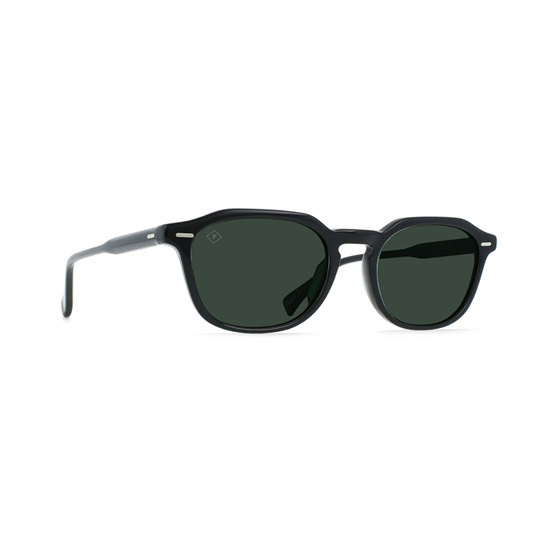 Raen Clyve - Crystal Black / Green Polarized