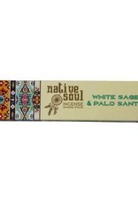 Kheops International Native Soul White Sage & Palo Santo Incense