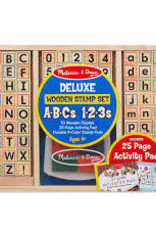 Melissa & Doug ABC 123 Deluxe  Stamp Set