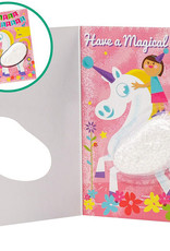 Playwell Birthday Unicorn Card Playfoam