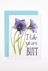 Naughty Florals Naughty Florals Cards Like Your Butt