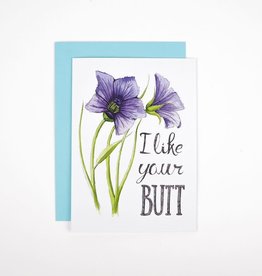 Naughty Florals Naughty Florals Cards Like Your Butt