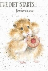 Wrendale Wrendale Diet Starts hamster