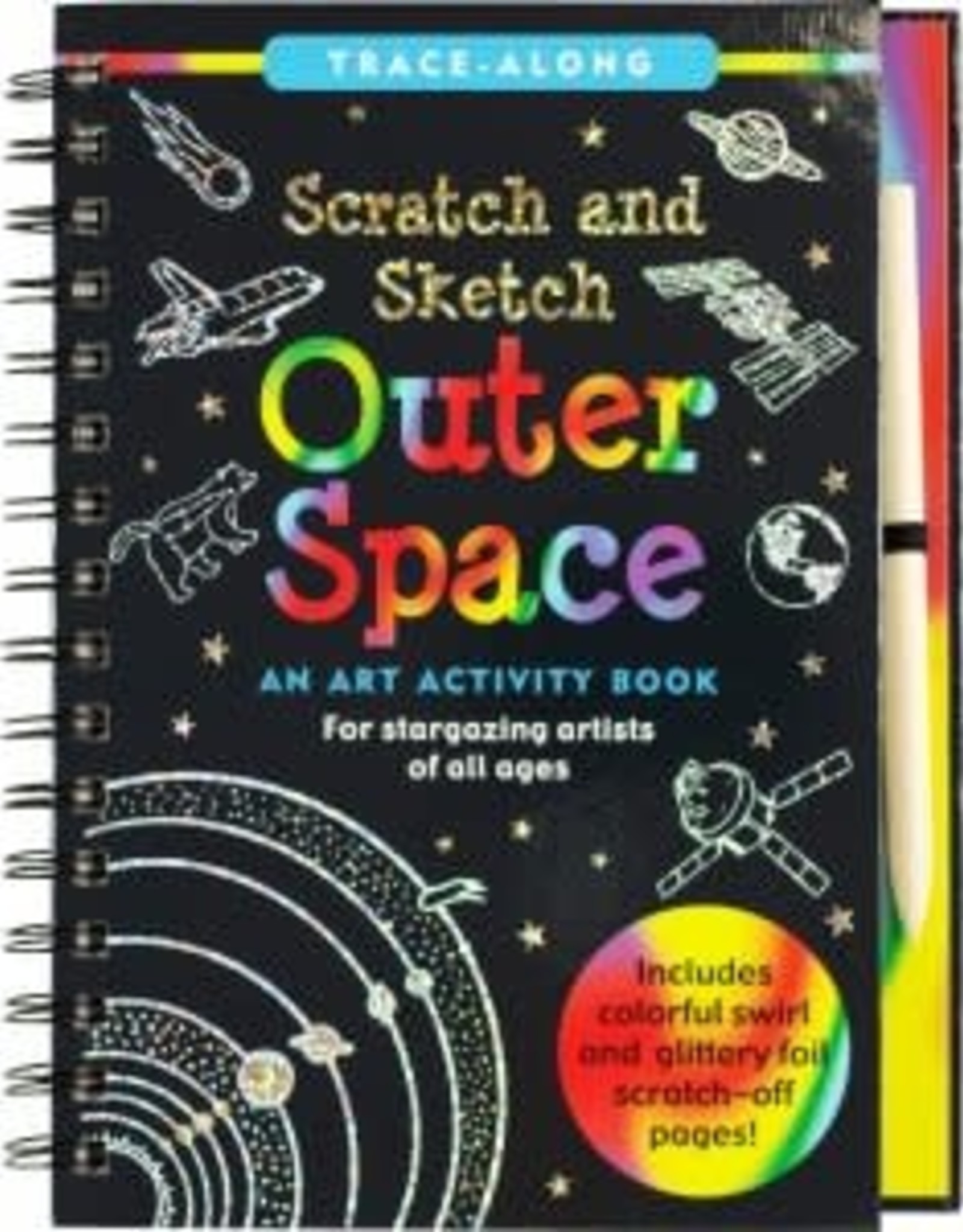 Peter Pauper Press Outer Space Scratch & Sketch