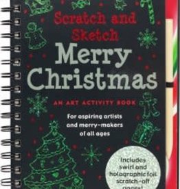 Peter Pauper Press Merry Christmas Scratch & Sketch