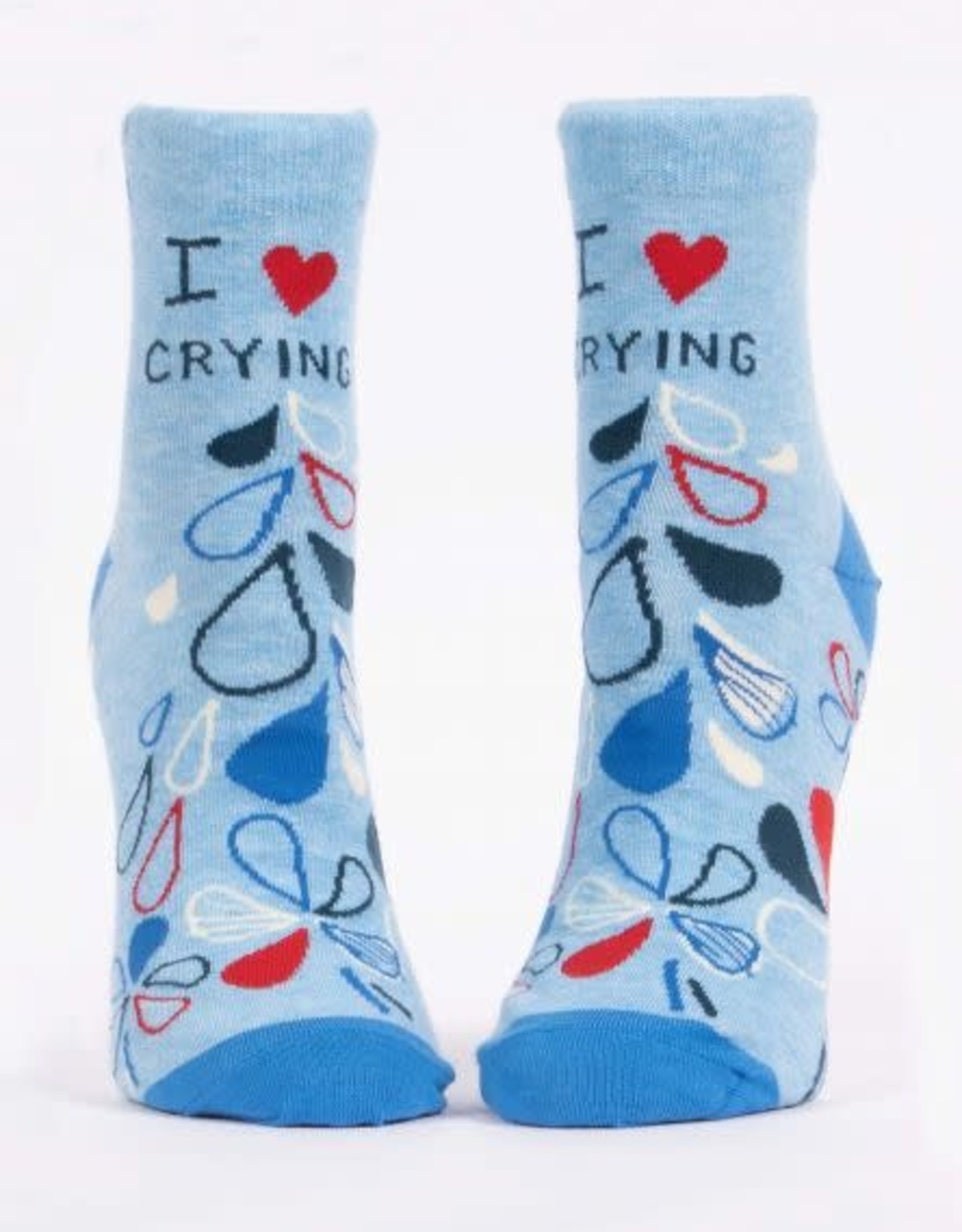 Blue Q Women’s ankle Socks I LoveCrying