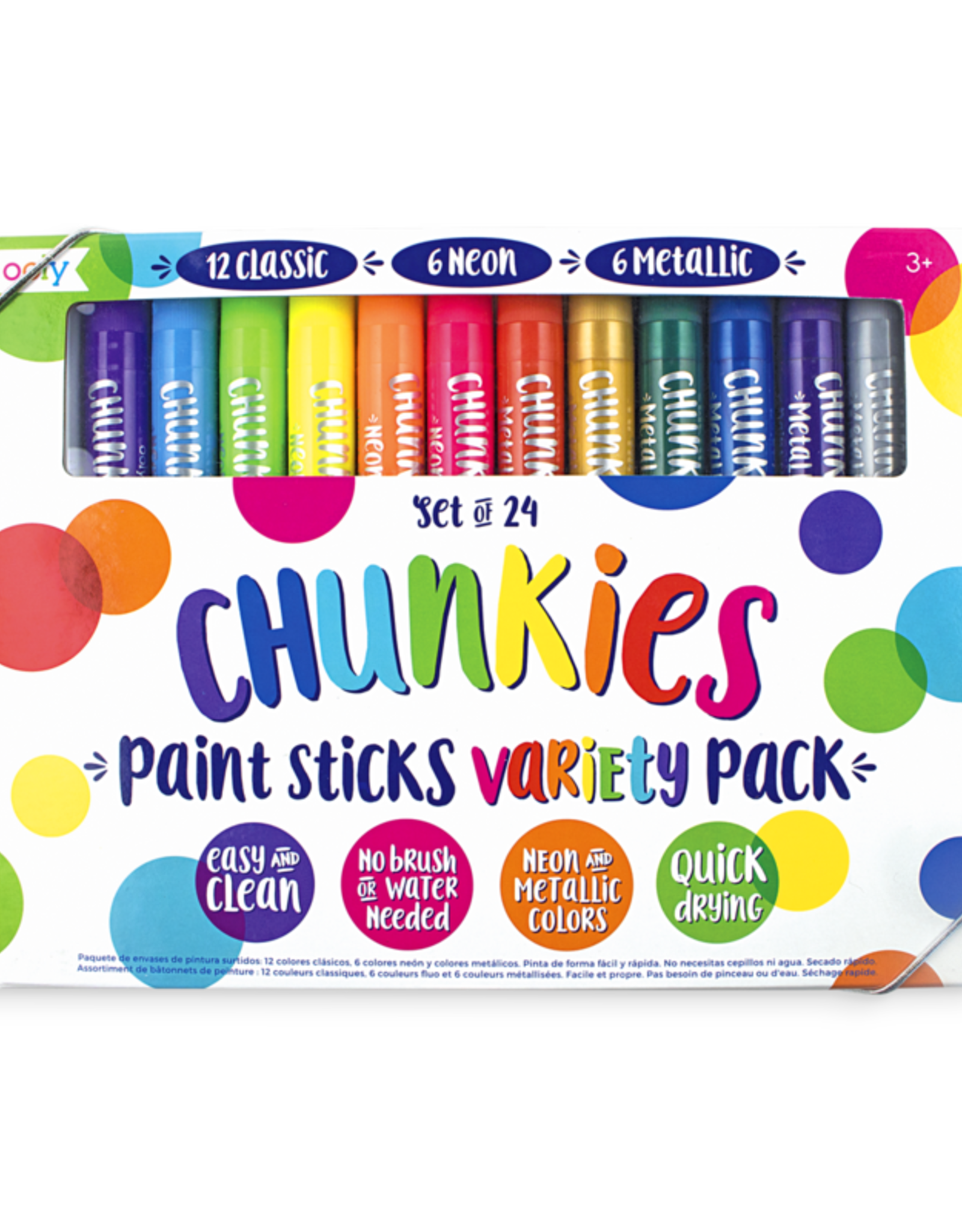 Chunkies Paint Sticks 24 pack - The Painted Parasol Gift & Toy