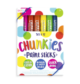 OOLY Chunkies Paint Sticks 12