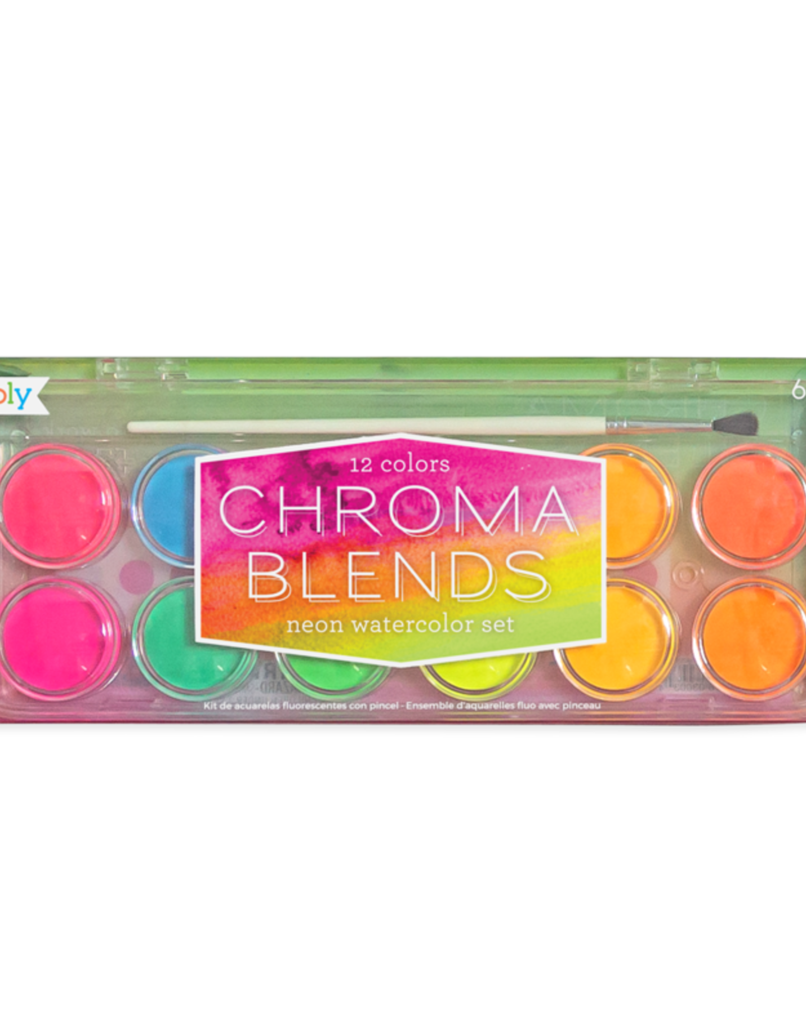 OOLY Chroma Blends Watercolors NEON