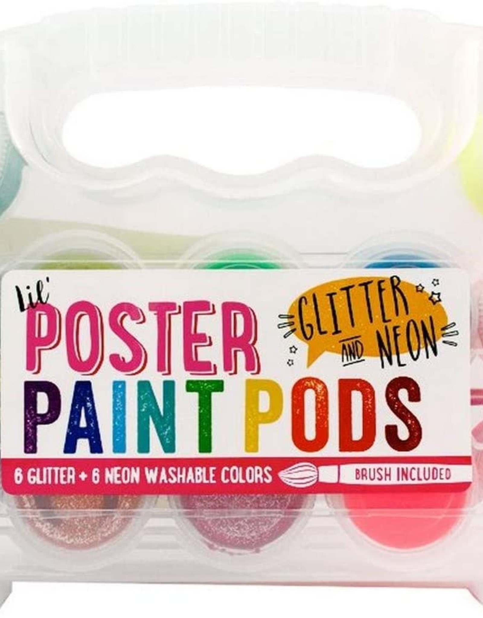 OOLY Lil Poster Paints Glitter & Neon