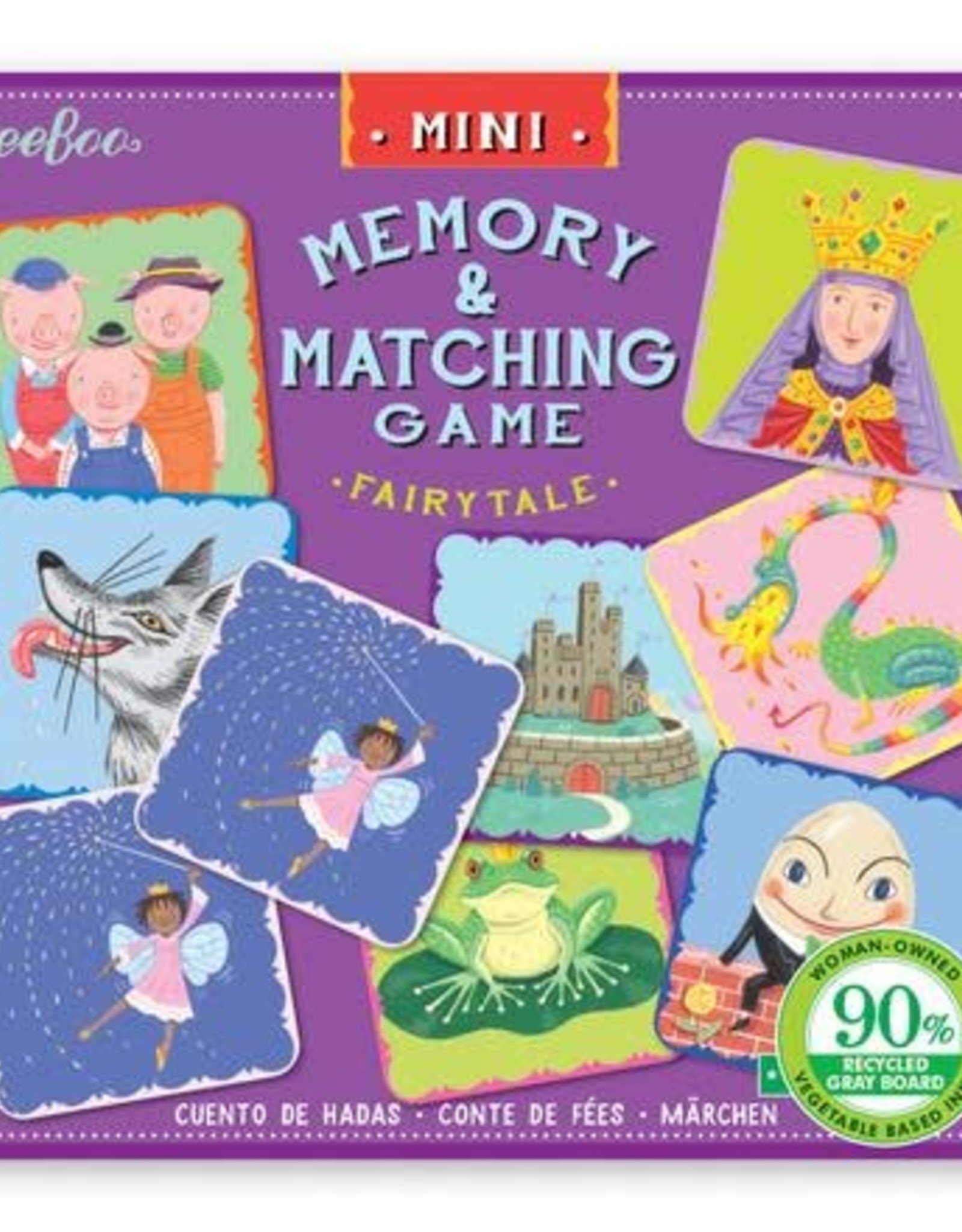 eeboo Eeboo Mini Memory & Matching Games