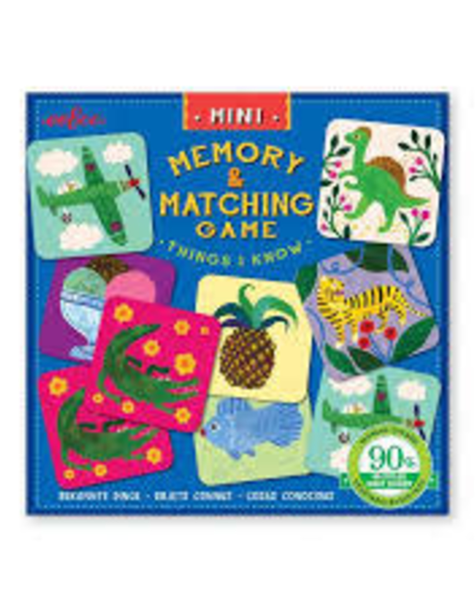 eeboo Eeboo Mini Memory & Matching Games