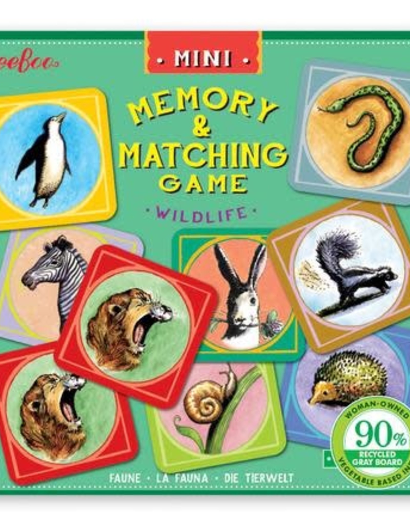 eeboo Eeboo Mini Memory & Matching Games