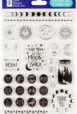 Peter Pauper Press Celestial Clear Stamp Set