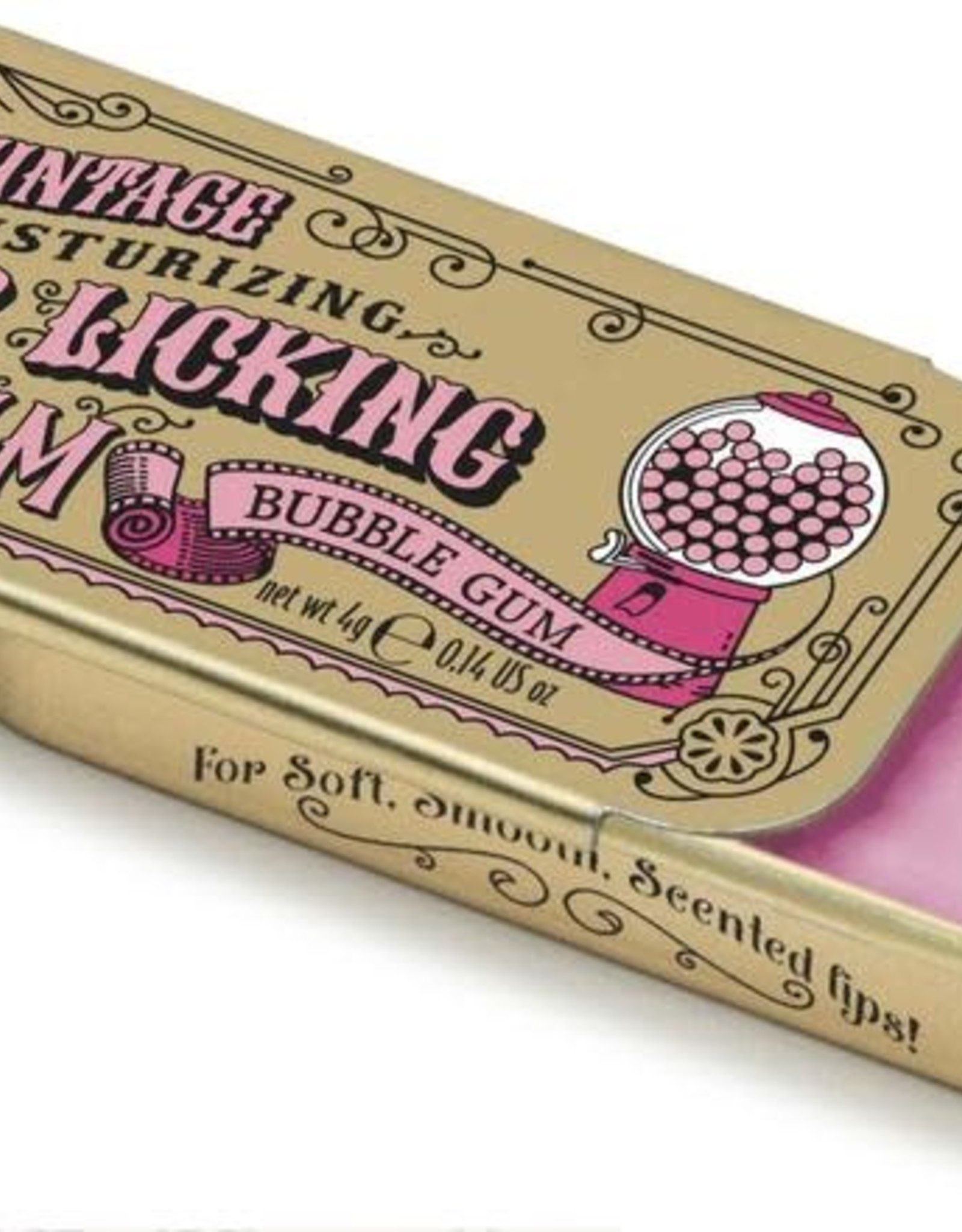 Tinte Cosmetics Vintage Lip Licking Tin - Bubble Gum
