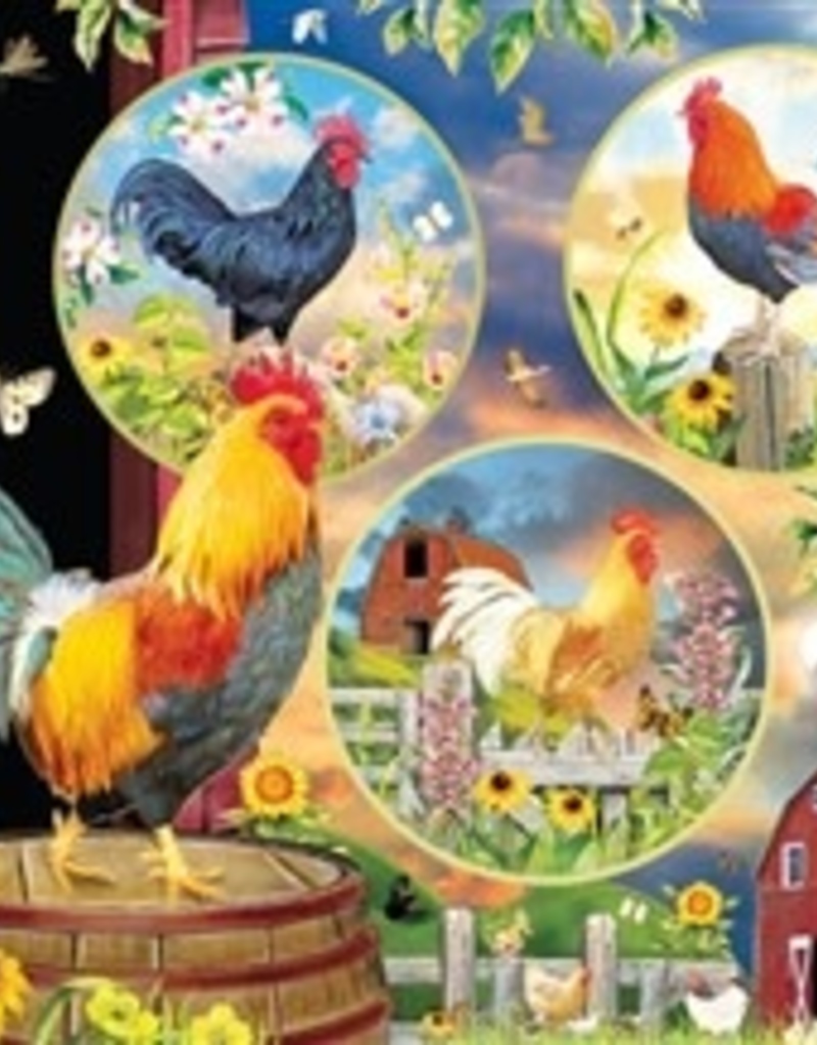 Cobble Hill Rooster Magic - 500pc