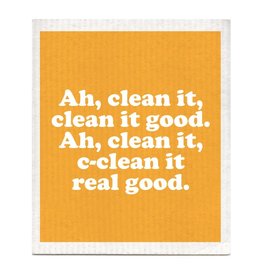 Bold Faced Dishcloth - Clean it good