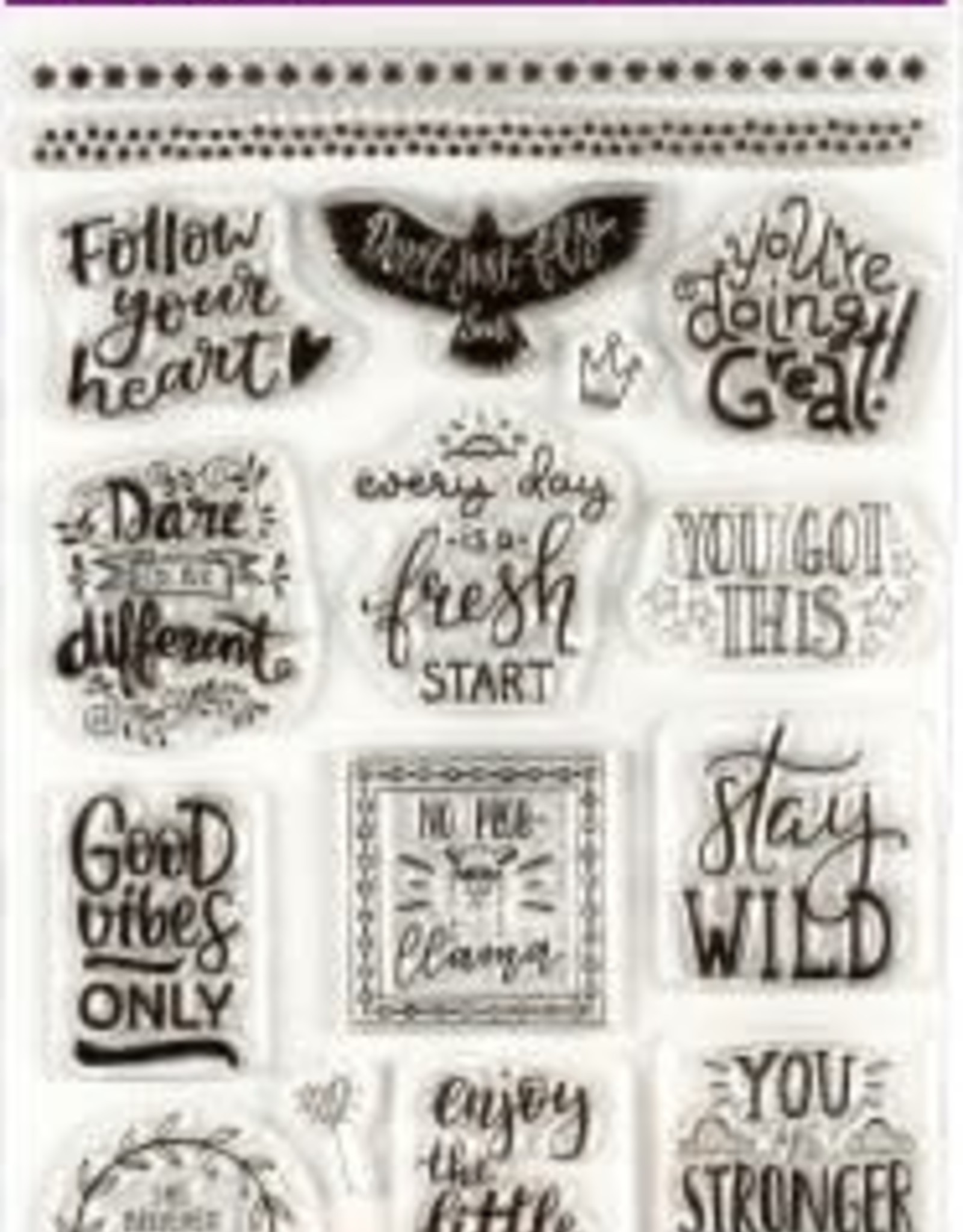 Peter Pauper Press You Got This Clear Stamp Set