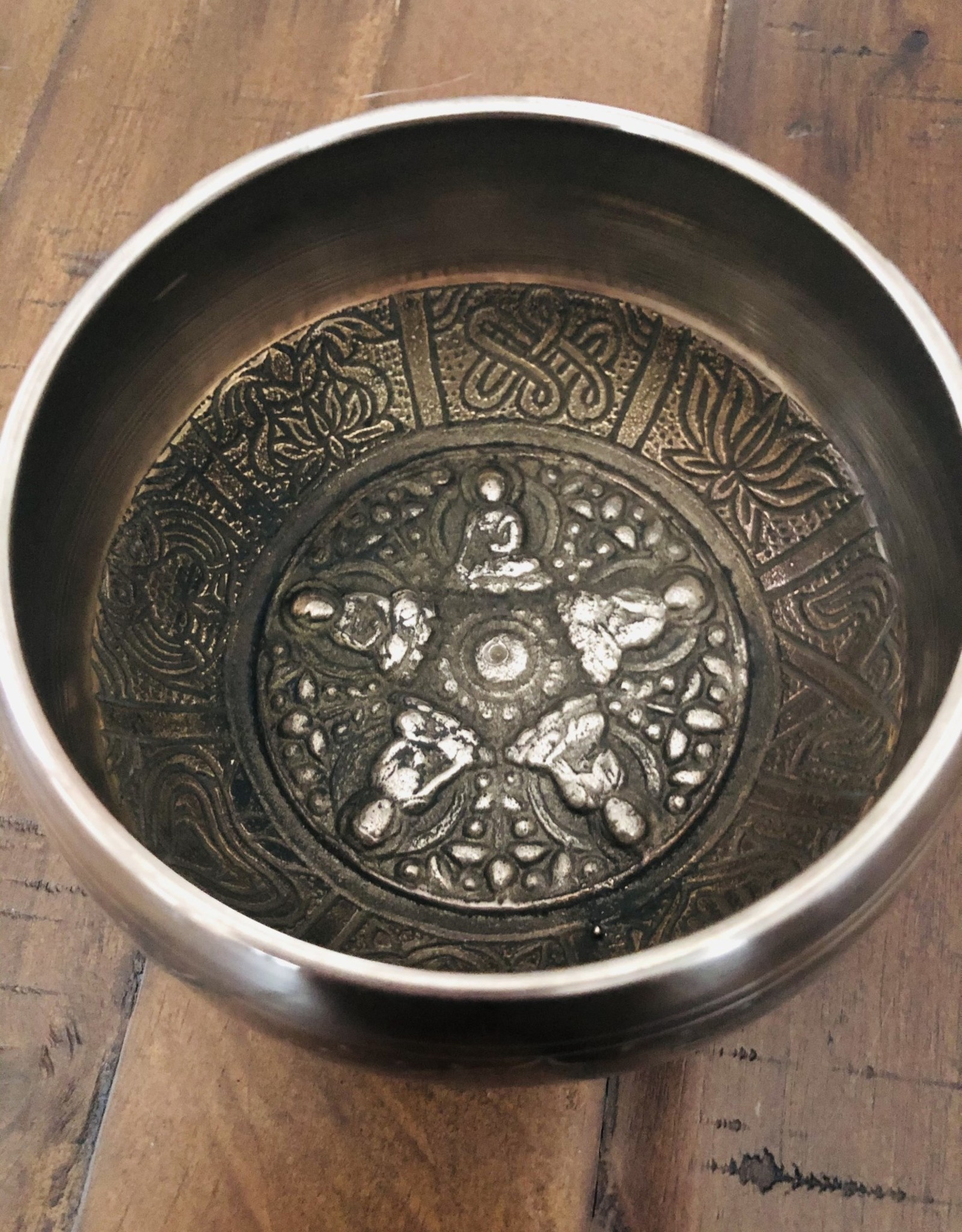 Stone Handcrafts and Gifts Silver Singing Bowls Sm 500g