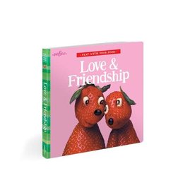 eeboo Eeboo Hard Books for Baby -  Love &Friendship