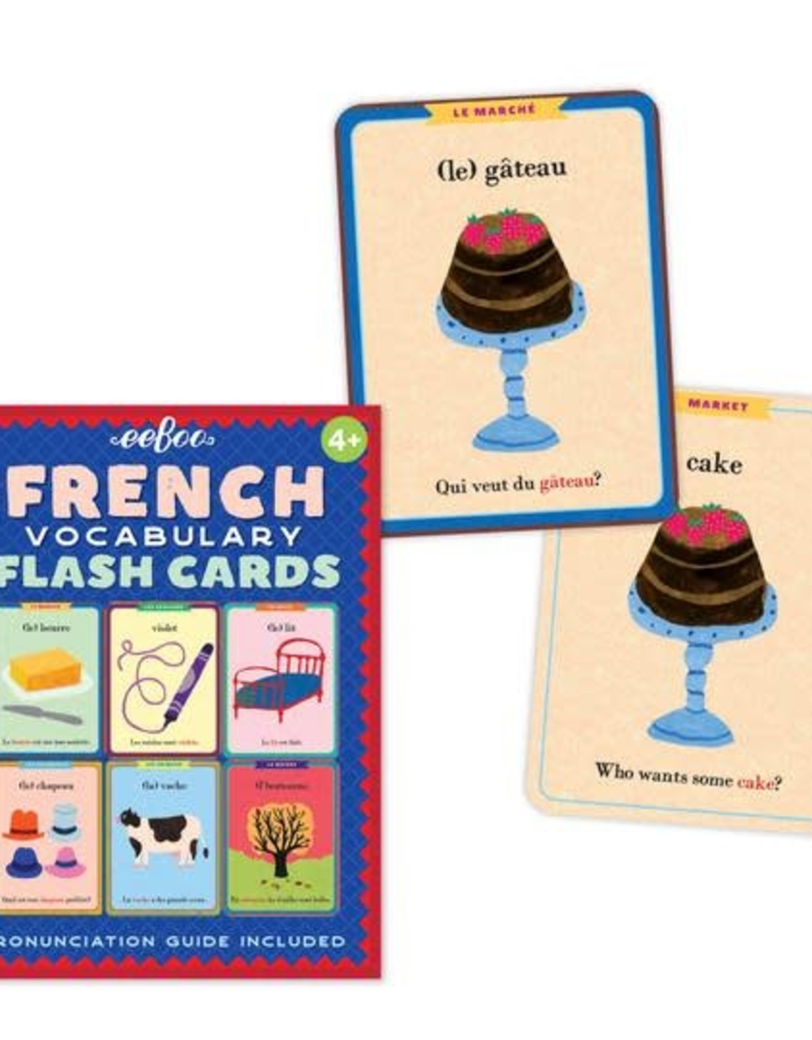 eeboo Eeboo Flash Cards - French