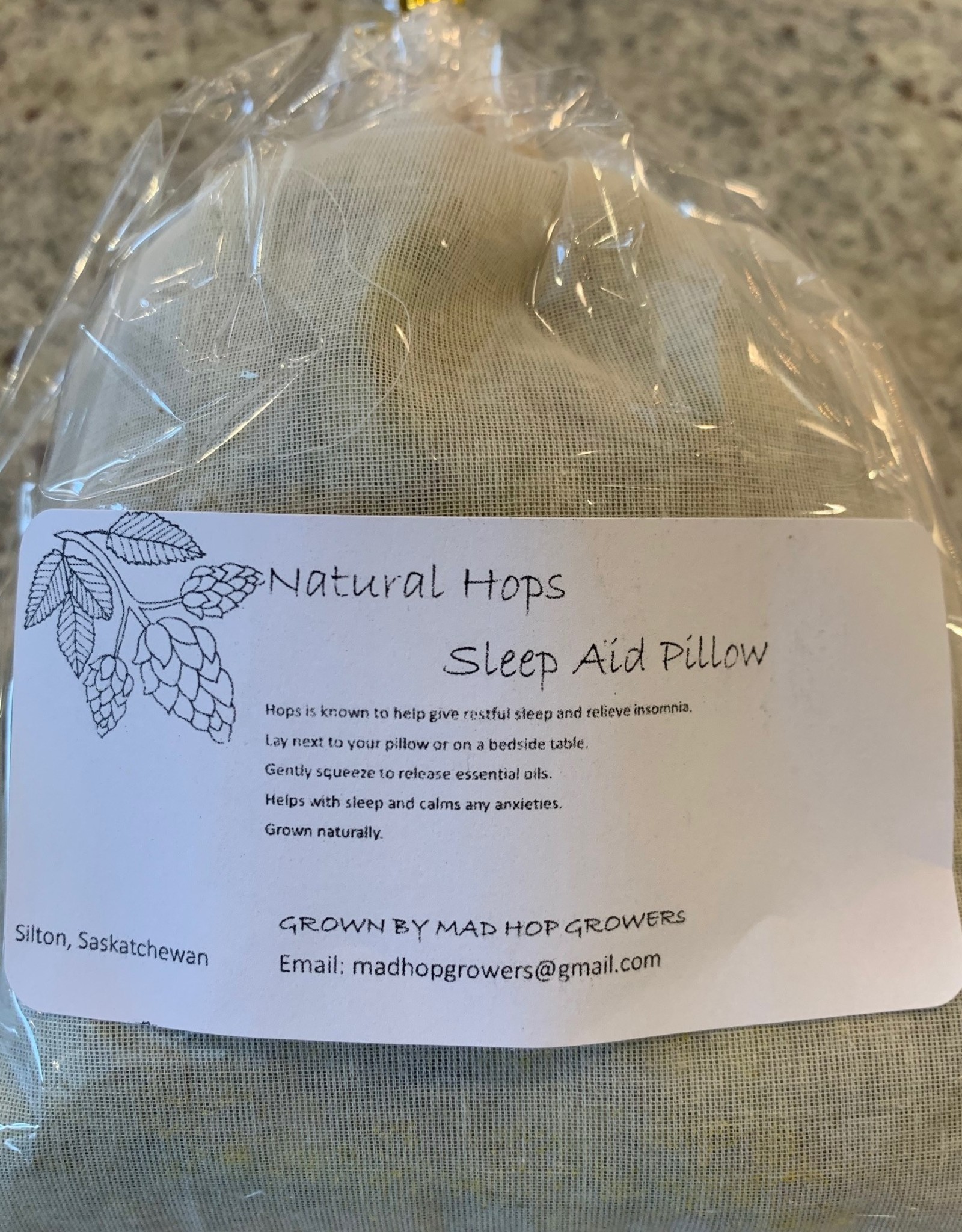 Natural Hops Sleep Aid Pillow