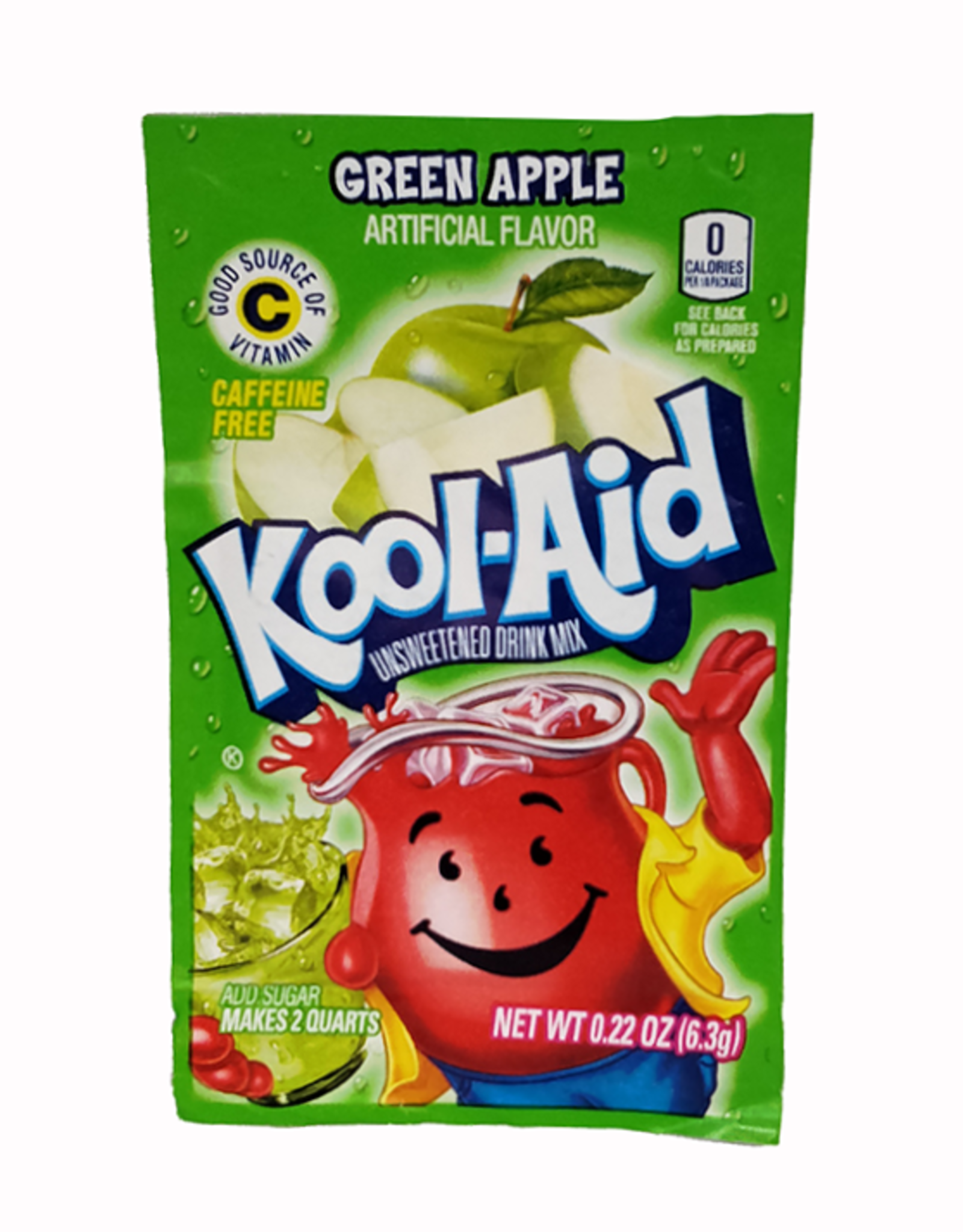 Pacific Candy Kool Aid /package Green Apple