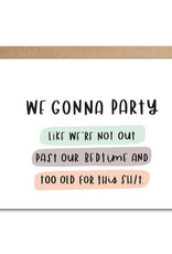Pixel Paper Hearts PPH Card -We Gonna Party