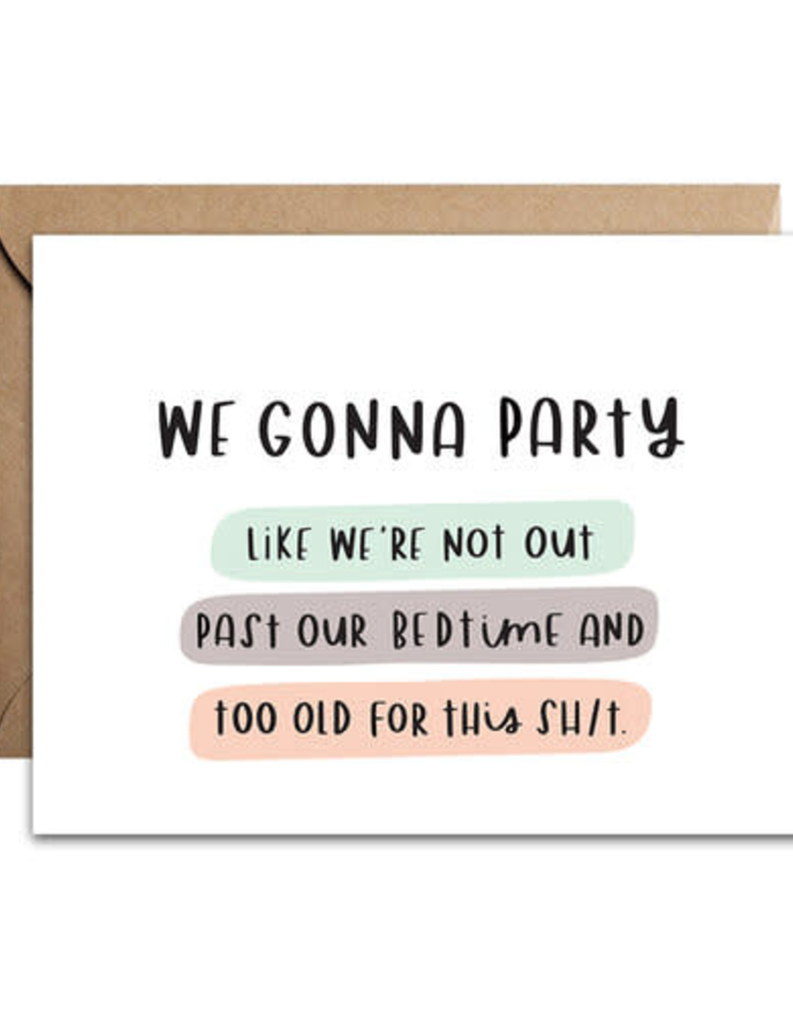 Pixel Paper Hearts PPH Card -We Gonna Party
