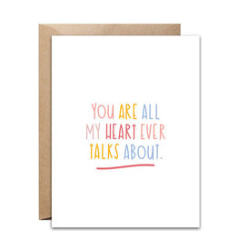 Pixel Paper Hearts PPH Card - My heart