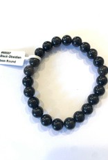 Kheops International Bracelet 8mm-  Blk Obsidian Gemstone