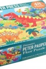 Peter Pauper Press Dinosaurs PP Floor Puzzle 48 piece