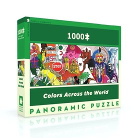 New York Puzzle Company NYPC Colors across the world  1000P