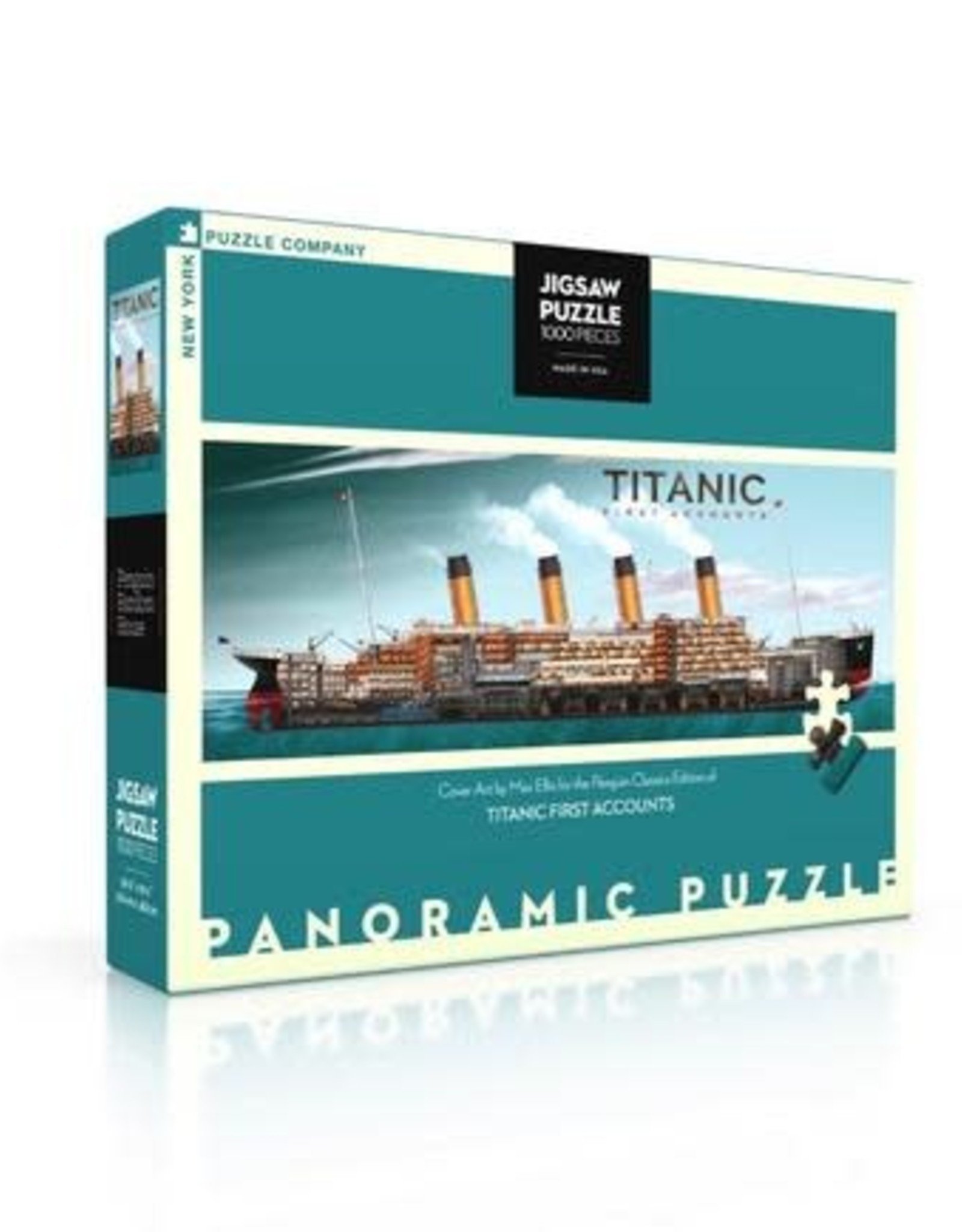 New York Puzzle Company NYPC Titanic First Accounts 1000p
