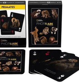 New York Puzzle Company Primates National Geo. Playing Cards