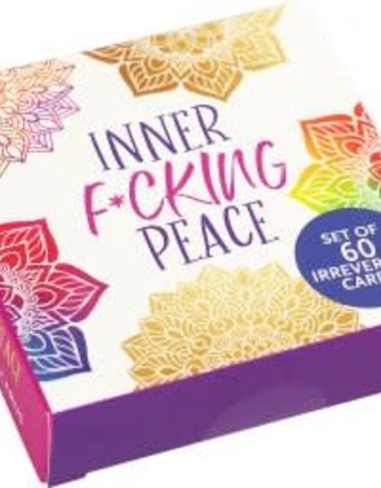 Peter Pauper Press Inner F*cking Peace Motivational Cards