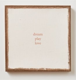 Tag Dream Play Love Wall Art