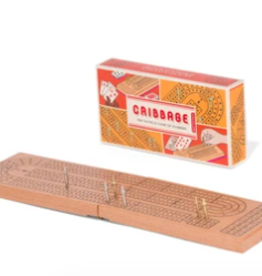 Kikkerland Wooden Cribbage