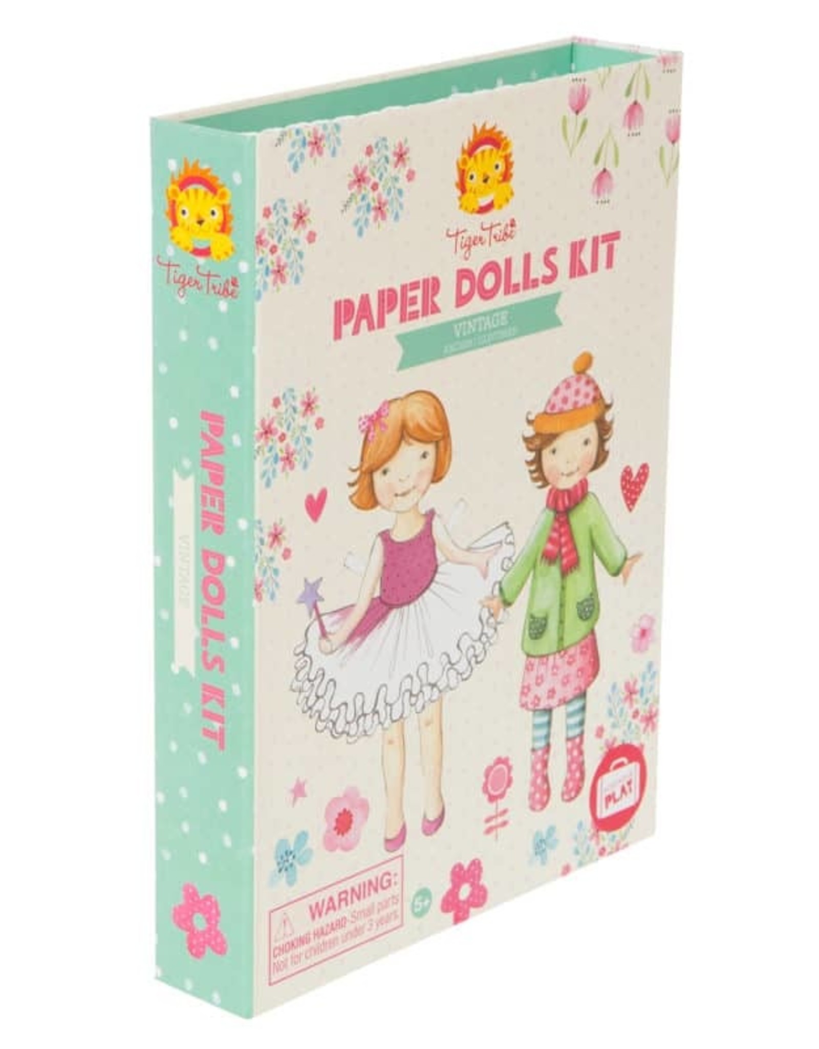 Tiger Tribe Vintage Paper Dolls Kit