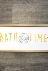 Splash International Bath Time Duck sign