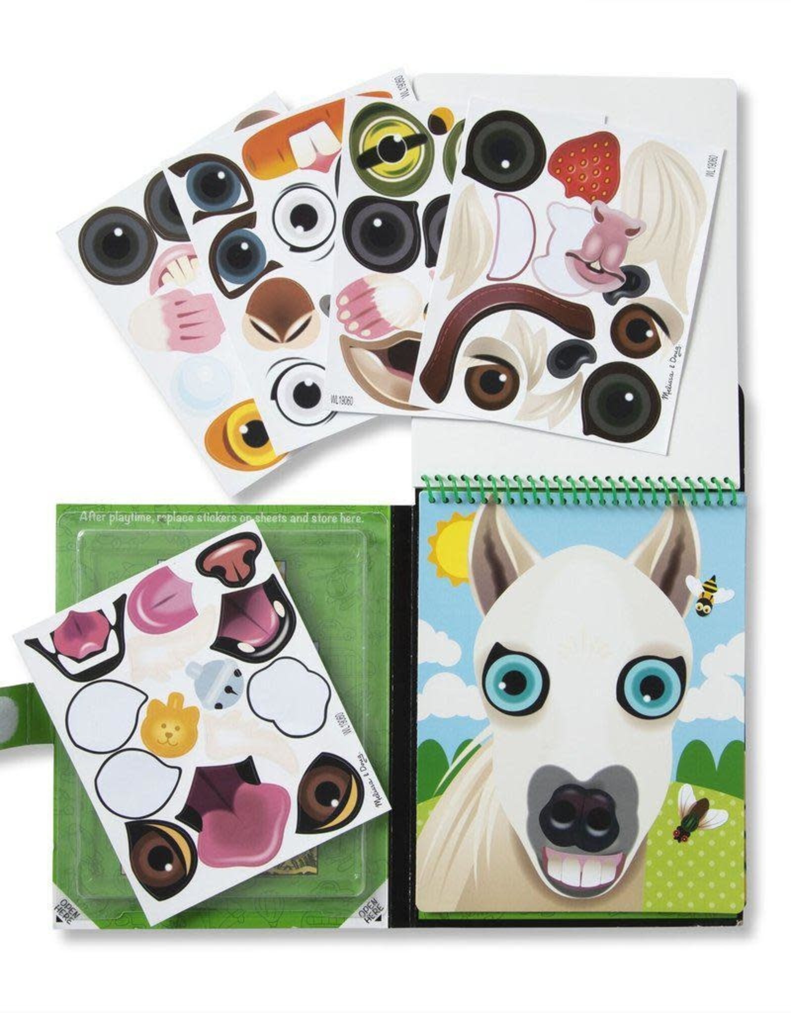 Melissa & Doug Pets- Make a face  on the go