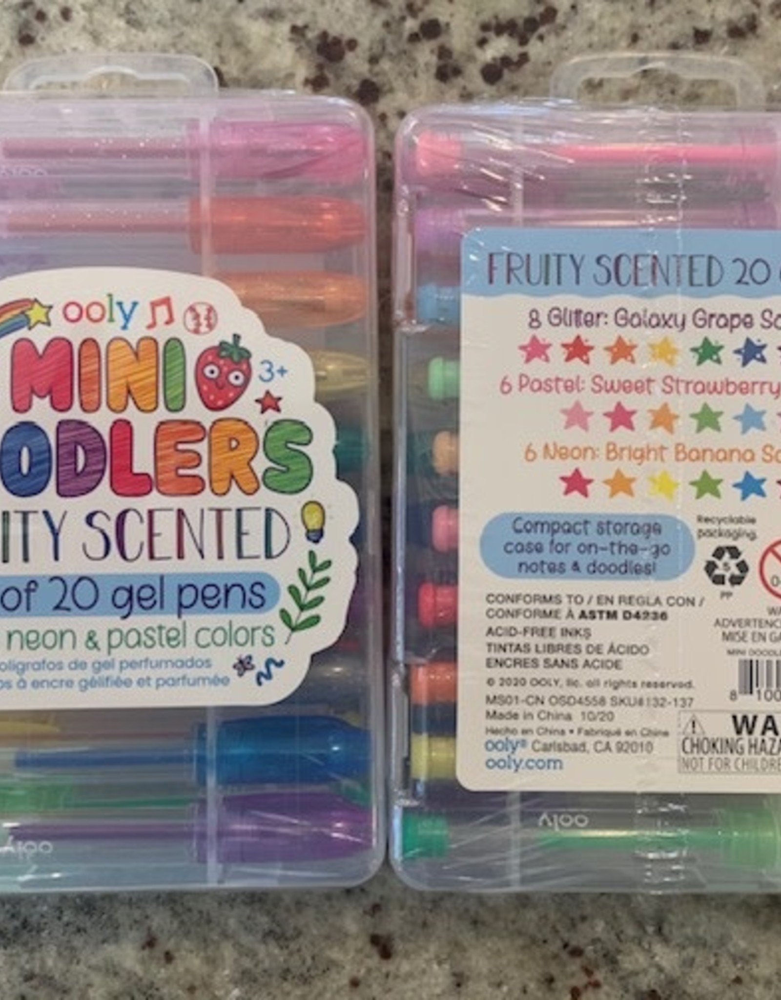 OOLY Mini Doodlers Fruity scented gel pens