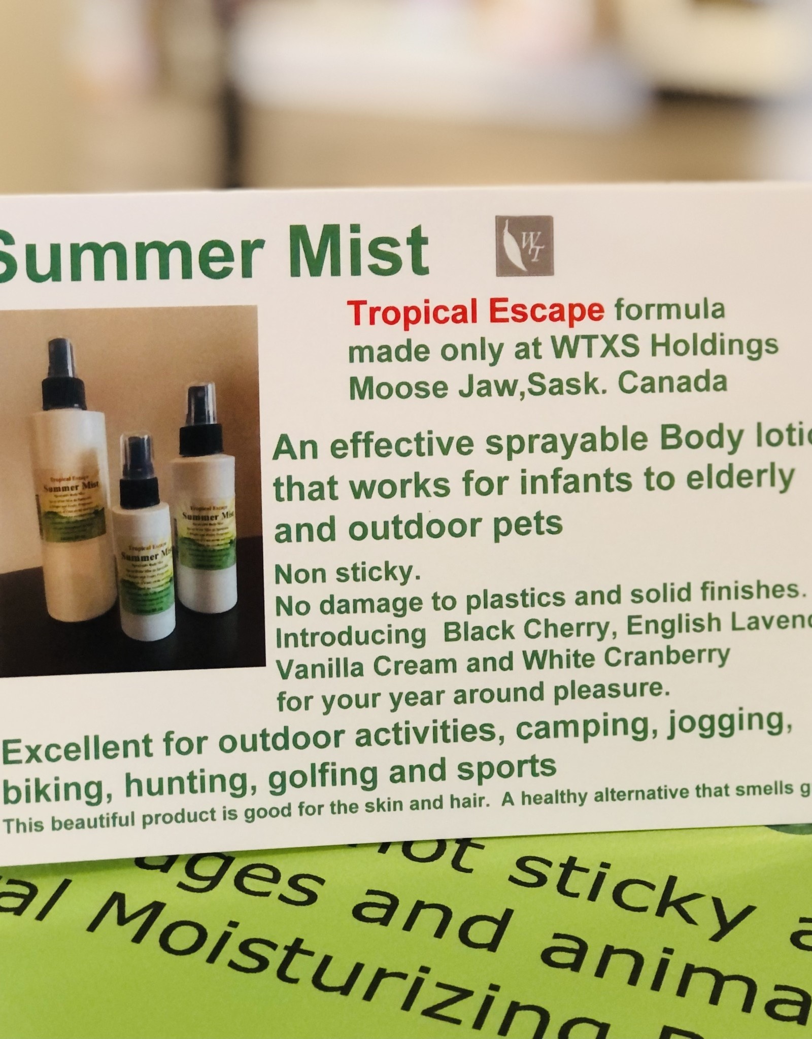 Willow Tree Collections Summer Mist 4 oz