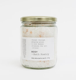 Bath Poetry Bath Poetry Bath Salts