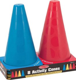 Melissa & Doug Activity cones set 8
