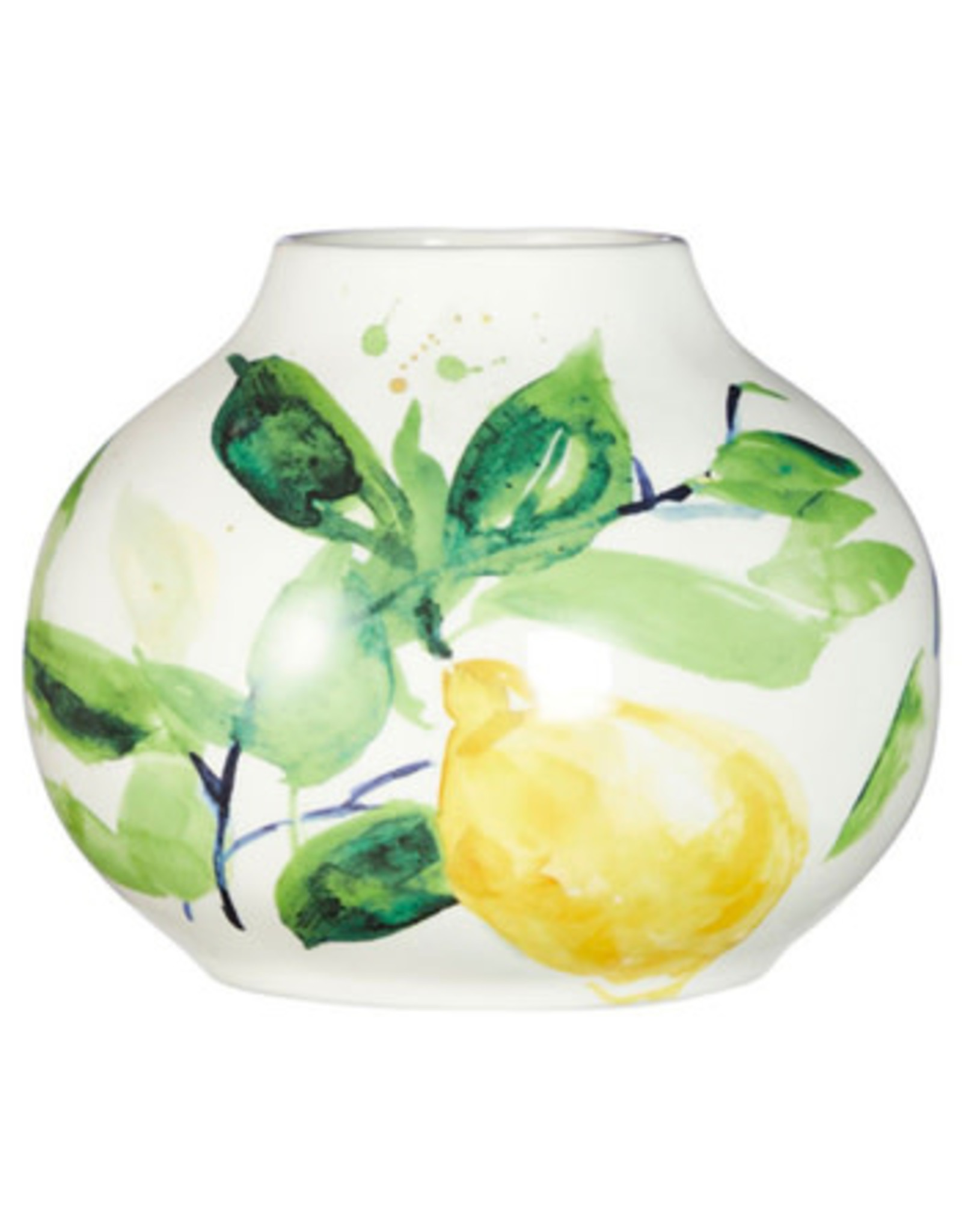 Raz Imports Lemon Vase 6.5 inch