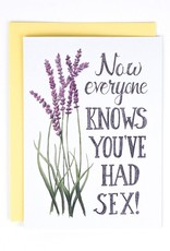 Naughty Florals Naughty Florals Cards Now everyone knows Sex