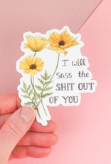 Naughty Florals Naughty Florals Stickers -Sass